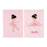 Folder mat elastesche A4 Ballet