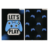 A4 game folder with elastic