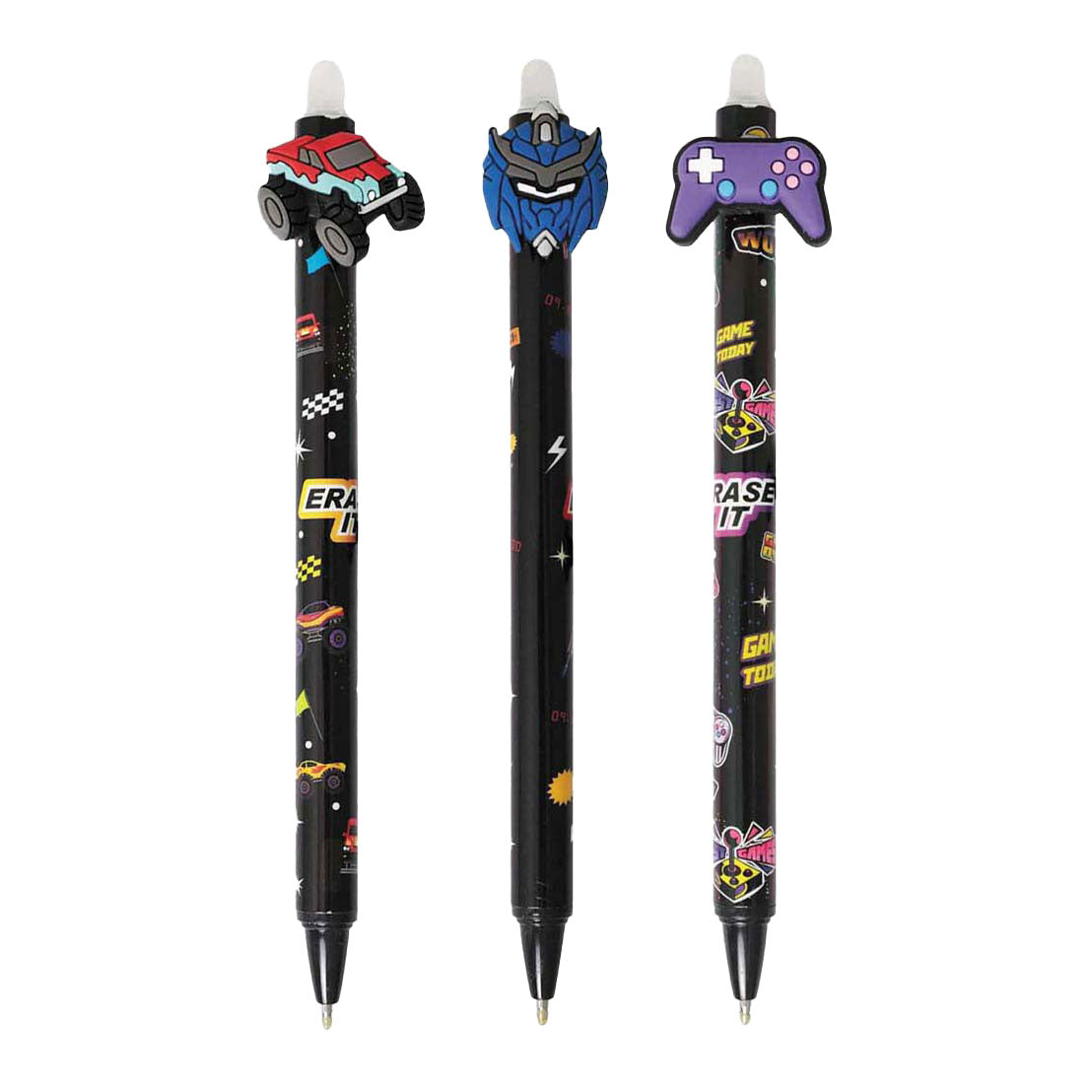 Erasable gel pen game