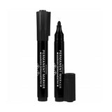 Permanent marker round black, 12 pcs.