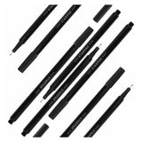 Fineliner round 0.4 black, 20 pcs.