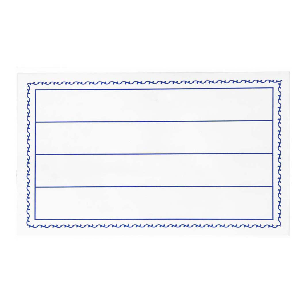 Nameplates pcv 57 90mm, 50 pcs.