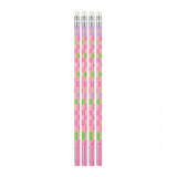 Pencils with eraser unique, 48 pcs