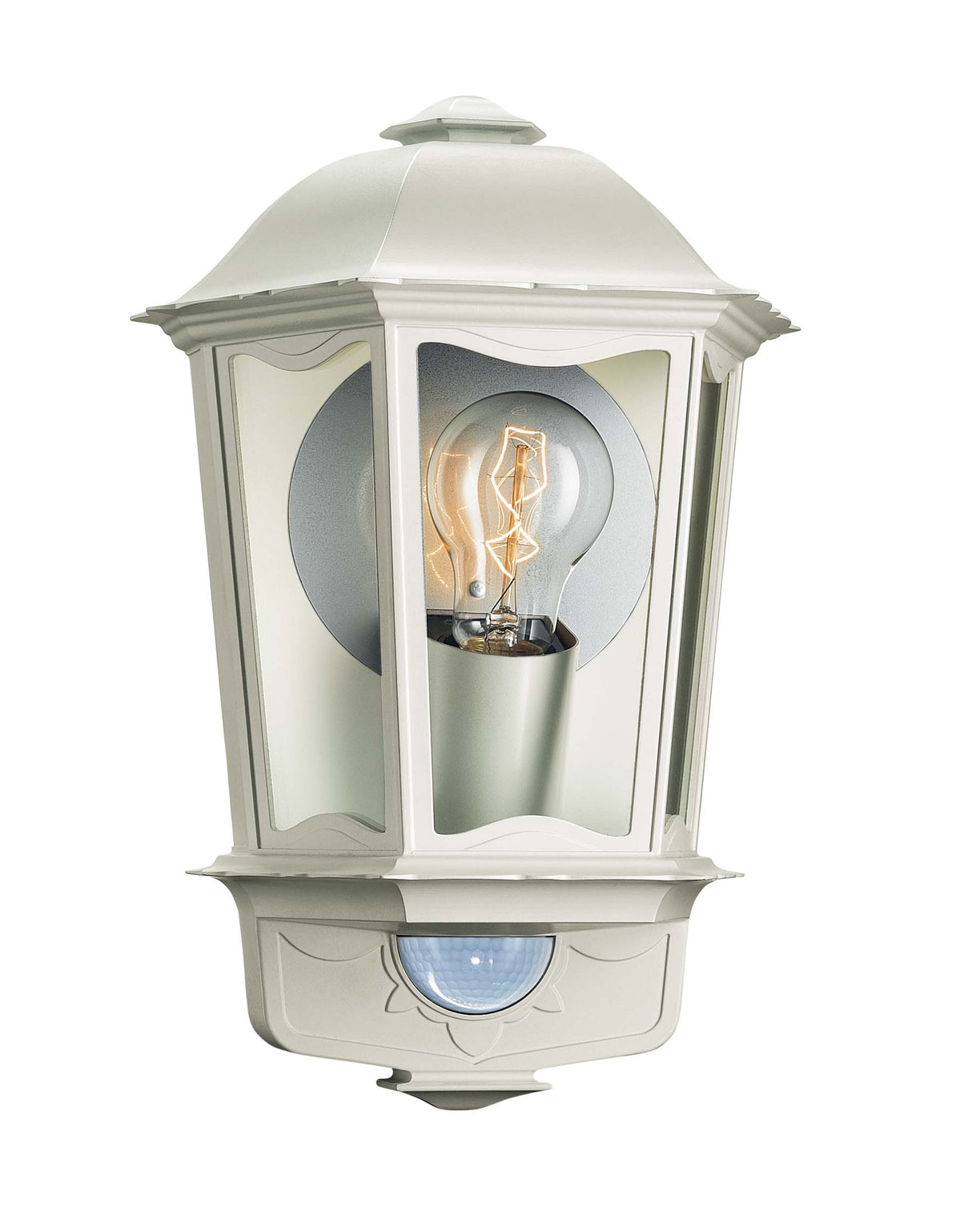 Lâmpada externa Steinel Steinel com sensor L 190 branco