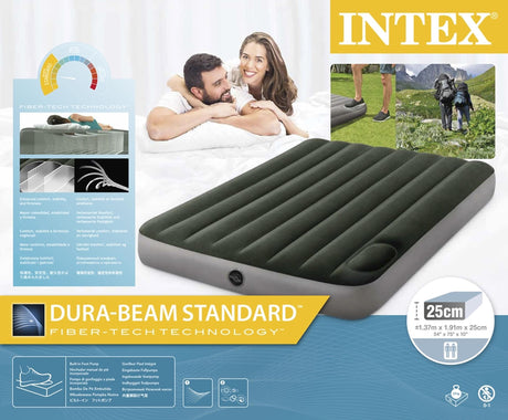 Intex - Dunig luftmadrass - dubbelsäng