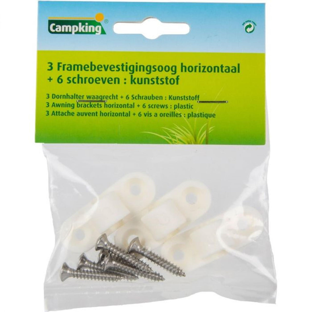 Umefa frame mounting eye + 6 screws 6 pcs.