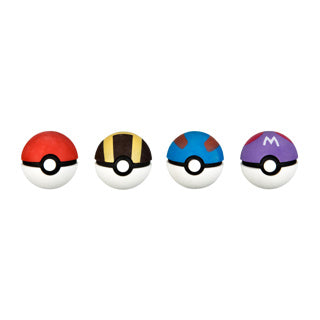 Undercover sett med viskelær pokemon - 4 stk.