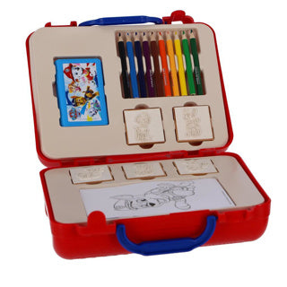 Multiprint Paw Patrol travel stamp and coloring case