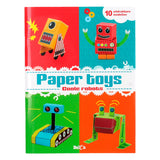 Paper Toys Knutelsboek Coole robots