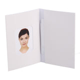 Benel passport photo holders plain white 500 pcs.