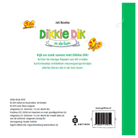 Gottmer publishers group flapjesboek: fat in the garden. 1+