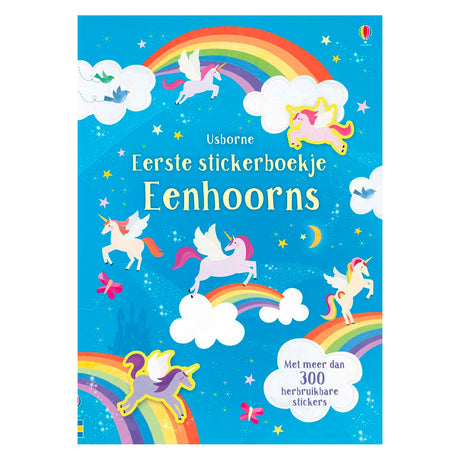 Erstes Stickerbuch des Central Book House: Einhörner. 3+