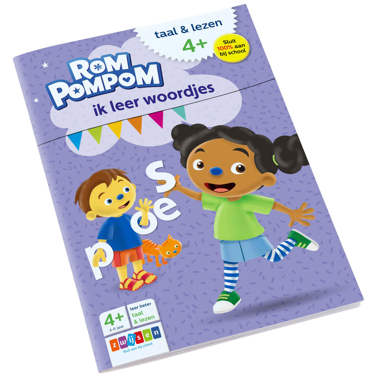 WPG Uitgevers Rompompom I learn words 4+