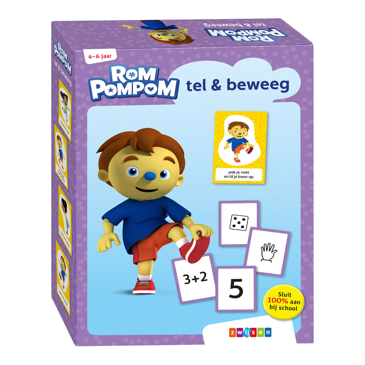 WPG Uitgevers Rompompom tel en beweeg