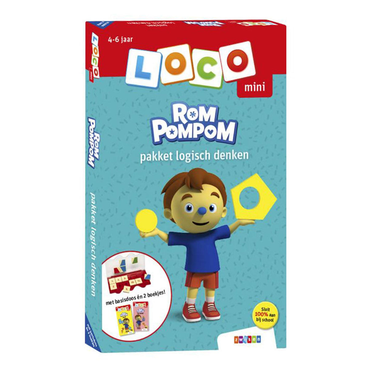 WPG Publishers mini loco rompompom logical thinking package (4-6 years)