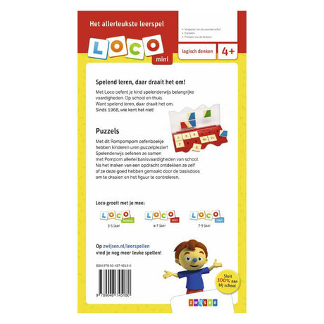 WPG Uitgevers Mini Rompompom Puzzels (4-6 jaar)