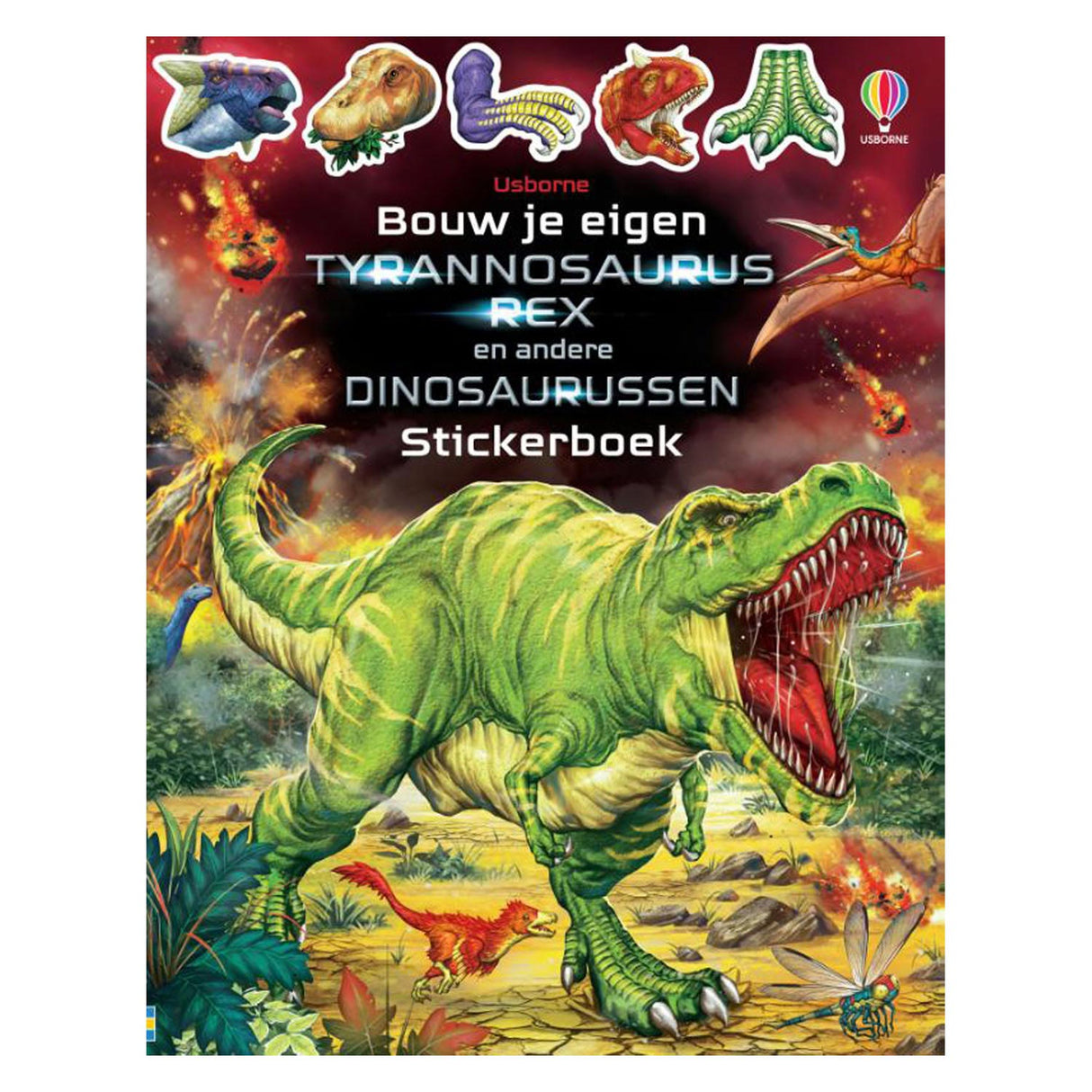 WPG Uitgevers Bouw je eigen Tyrannosaurus Stickerboek