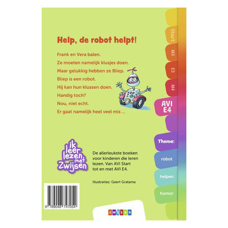 Wpg publishers zwijsen book avi m4 help the robot helps!