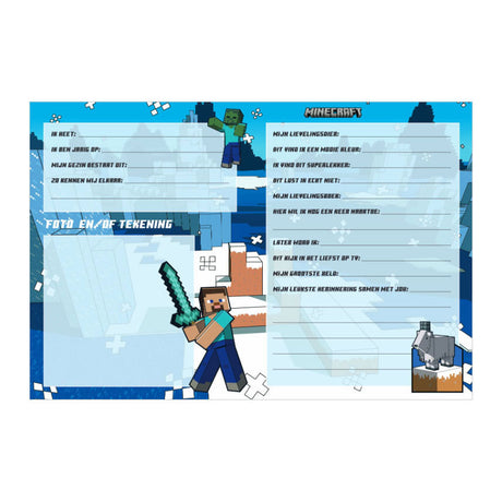 Interstat friends book minecraft - books - suitable for children