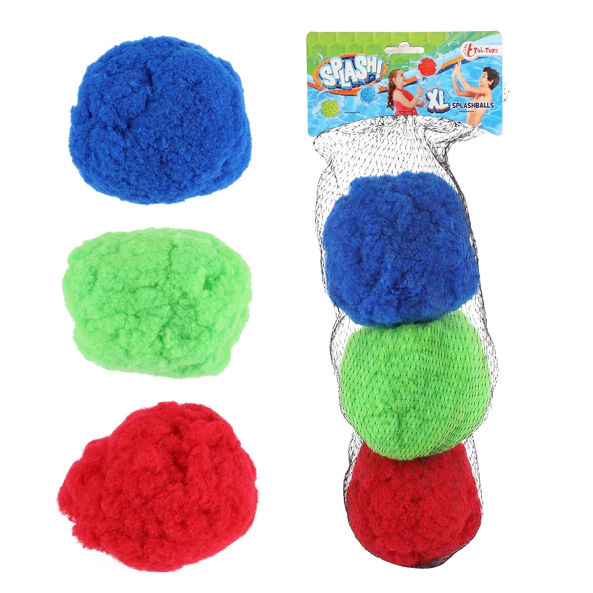 Toi-toys Splash Splash Balls XL 15cm 3pcs