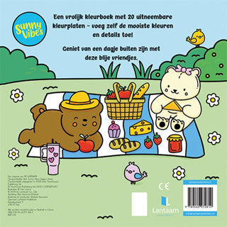 Livre de coloriage des éditeurs de lanternes, vibes ensoleillées - Happy Street