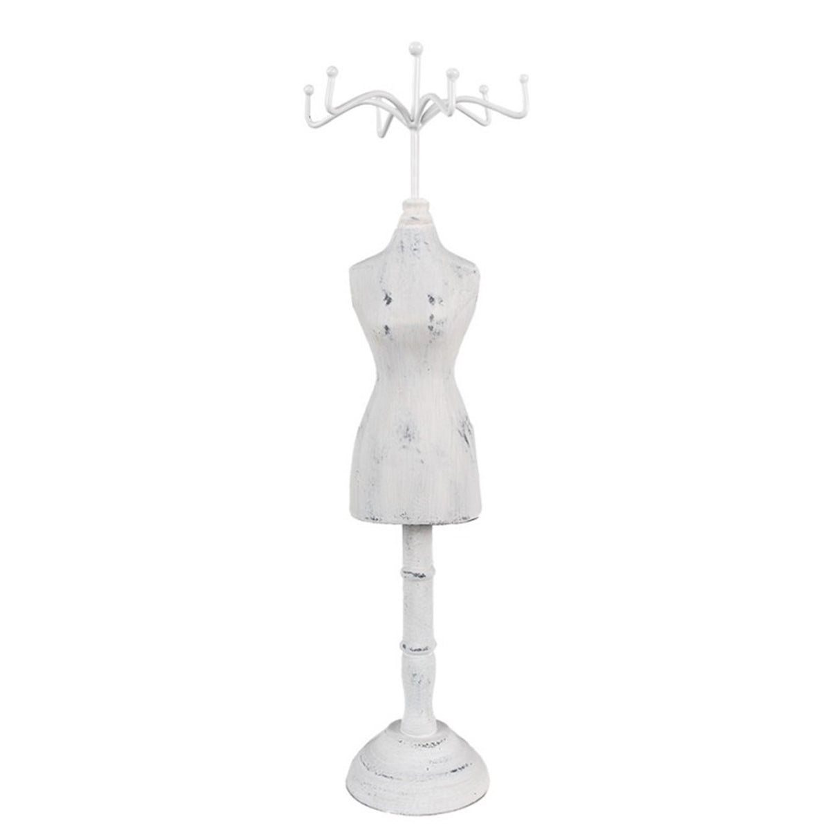 Clayre eef jewelry holder 12x12x39cm