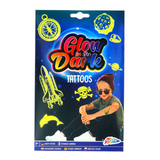 Creative craft group graphix glow in the dark tattoos