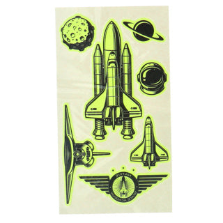 Creative craft group graphix glow in the dark tattoos