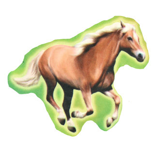 Totum klistremerke ark hester