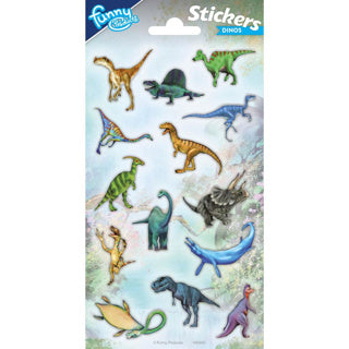 Creative craft group sticker sheet dinosaurs