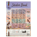 Creative craft group horse sticker book - 900+pcs.