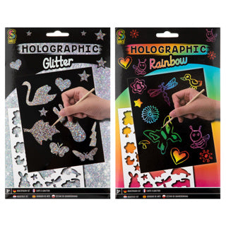 Kreativ hantverksgrupp scratch art a4