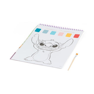 Canenco stitch watercolor coloring book | 6 pieces