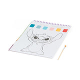 Canenco stitch watercolor coloring book | 6 pieces