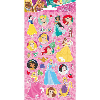 Totum klistremerkeark glimt - Disney prinsesse
