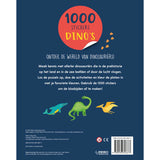 Buchaufkleberbuch 1000 Aufkleber Dinosaurier | 2 Stk