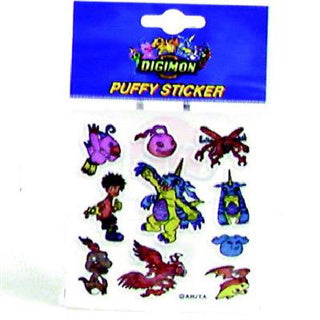 Autocollants Digimon 3D | 100 pièces