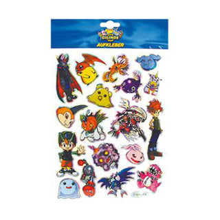 Samolepky digimon jumbo | 50 kusů