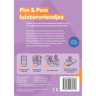 Centraal Boekhuis počúvajúci priatelia pim pumpové počúvacie karty