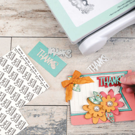 Sizzix • selbstklebend Blieder 15x15cm