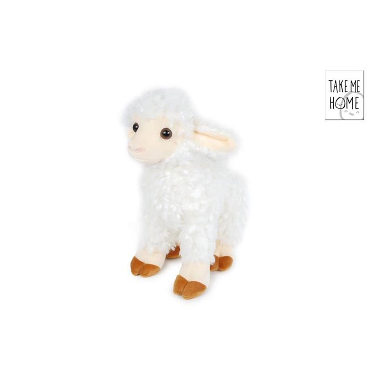 Take me home sheep white plush standing s 20cm