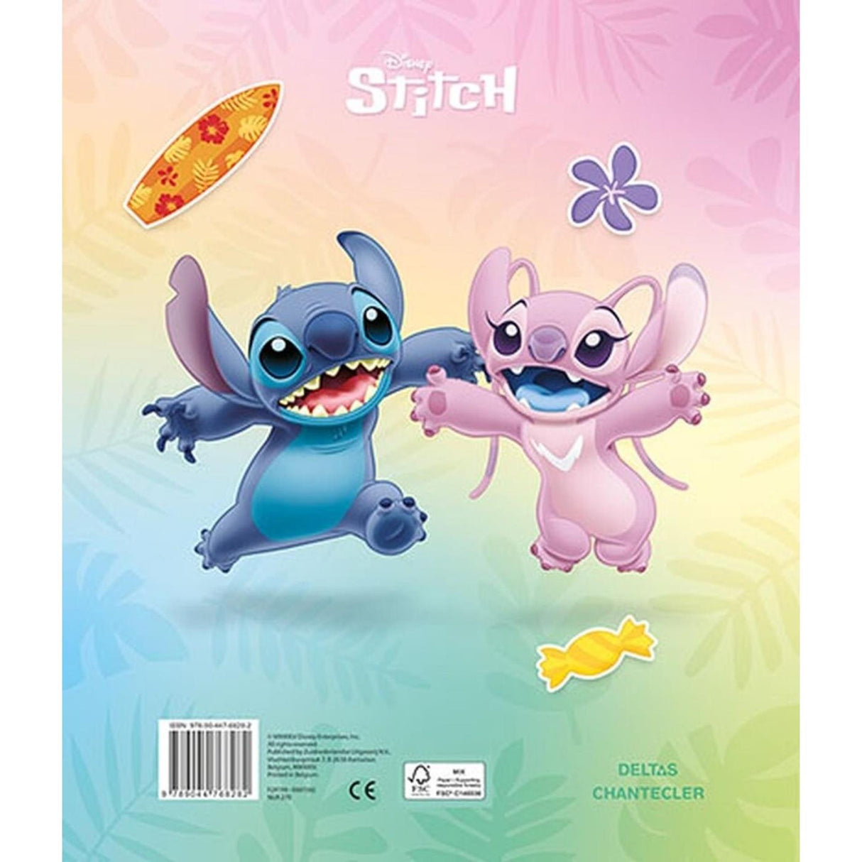Deltas Disney Stitch Sticker Buch Parade