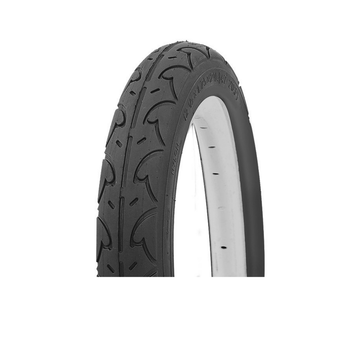 Hakuba outer tire, black without reflection, 16x1.75, etrto 47-305