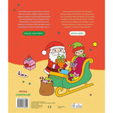 Deltas Weihnachtsmann-Stickerbuchparade