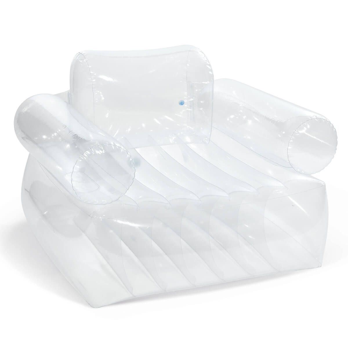 Fauteuil gonflable intex transparent