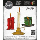 Sizzix • Tim Holtz Thinlits Die Set Candle Shop Colorize