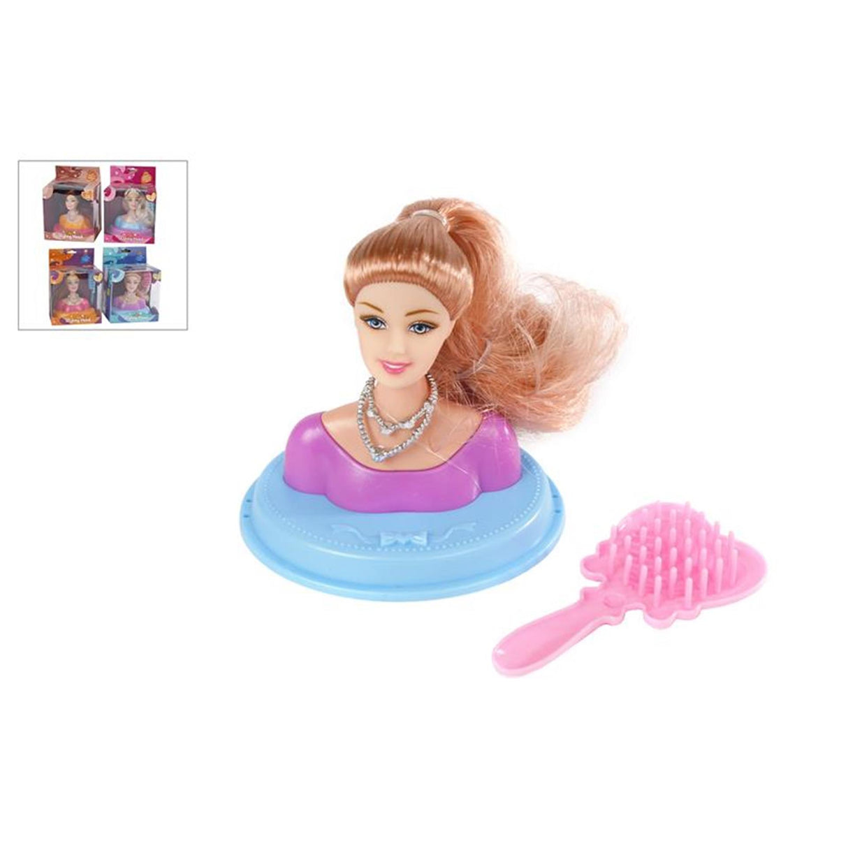 Styling head 9cm with accessories