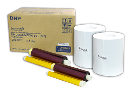 DNP -papper DM68620 2 Roll � 200 St. 15x20 för DS620