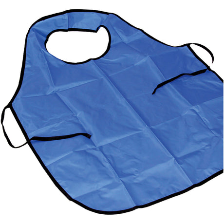 Creativ Company blue painting apron with neck loop, set of 10