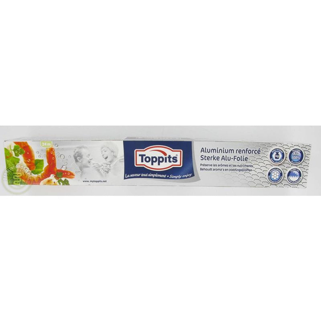 Toppits aluminum foil 24m